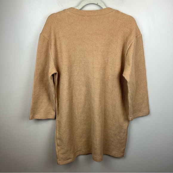 NEW Reformation Buff Channing Sweater Dress, Large - Picture 5 of 10